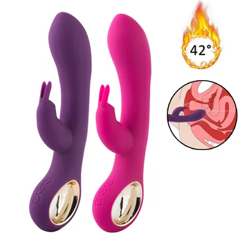 10 Viteza de Încălzire Inteligent Vibrator Vibtrator G spot Vagin Masaj Stimulator Clitoris Cald Vibratoare Jucarii Sexuale Masturbator pentru Adulți