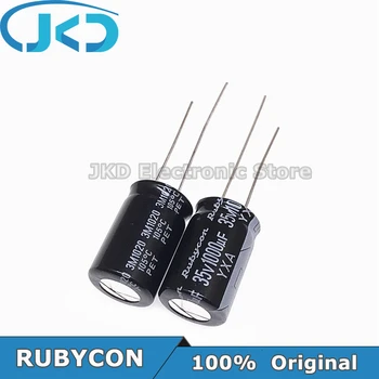 10buc RUBYCON 1000UF 35V 12.5*20mm 1000UF35V 35V1000UF 12.5x20mm Aluminiu Condensator Electrolitic De 100% Originale