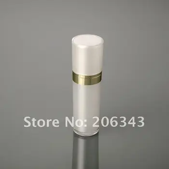 120ML pere acrilic alb con-forma de presă pompa lotiune de sticla, sticla cosmetice
