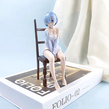 16cm Anime Viața în lume, pornind de la zero Figura Scaun Rem PVC Acțiune Figura Model de Jucării copil cadou