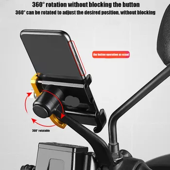 2020 Bicicleta cu suport pentru Telefon de Biciclete Stem Ghidon Telefon Mobil Titularul Universal MTB Biciclete Rutier Accesorii Ciclism Smartphone Kit de Montare