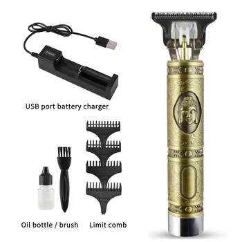 2021 USB de Tuns Electrice Reîncărcabilă aparat de Ras Barba de Tuns Profesionale Bărbați Masina de tuns Barba Frizerul Taie Părul