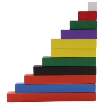2023 Materiale Montessori din Lemn Matematica Jucarii 1-10cm Număr Bețe Colorate Ascendent Conta Stick de Educație Preșcolară de Crăciun