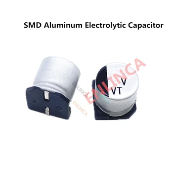 20buc/lot SMD Aluminiu Electrolitic Condensator 6,3 v 10v 16v 25v 35v 50v 330uf 470uf 150uf 220uf Condensator Electrolitic