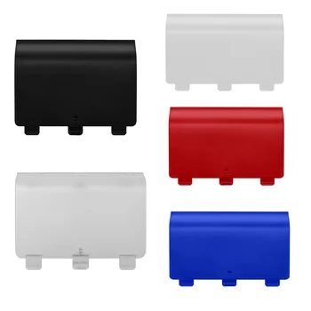 2pc Baterie Shell Capacul din Spate Caz ABS Gamepad Acoperire pentru XBox One Wireless Controller Shell Înlocuirea Compartimentului Bateriei Roșu