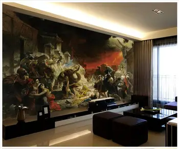 3D picturi murale tapet personalizat imagine murală Oameni fresce clasice Europene palatul pictura de perete de hârtie cameră 3d tapet