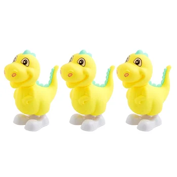 3Pcs Dinozauri Jucării Decorative Animal Ceas Animal Execută Sărituri Dinozauri pentru Copii Copiii se Joacă