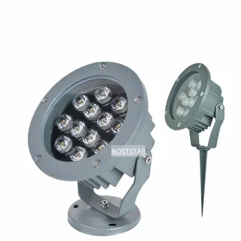 3PCS LED de Gazon Lampa 18W 12W IP67 85-265V/12V LED Lumina de Gradina în aer liber Spike Lumina Iaz Lumina Iaz Calea Peisaj de Iluminat