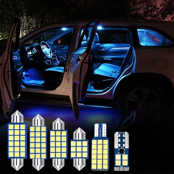 4 buc Becuri LED Auto Lumina de Interior Kit Dome Lectură Lumina Lămpii din Portbagaj Pentru Hyundai IX35 2010 2011 2012 2013 2014 2015 Accesorii