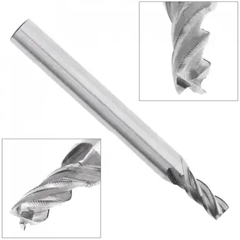 4mm 4 Flaut cu viteză Mare de tăiere. HSS & Aluminiu End Mill-Cutter cu Super Greu Drept Coadă pentru CNC de Prelucrare Mucegai