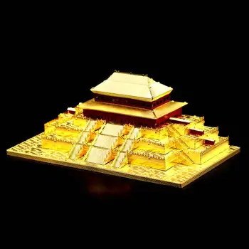 Arhitectura chineză 3D Metal Puzzle - Clădire Statuie Model Decor magazin de Suveniruri