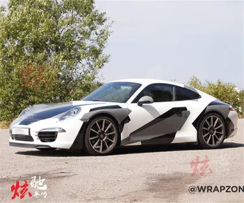 Autocolante auto PENTRU Porsche 911 GTS caroserie exterior decor personalizate personalizate creative sport decal film