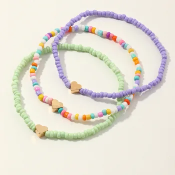 Boem Margele Colorate Perle Înger Stele Brățări Pentru Femei De Culoare De Aur De Vară Ocean Beach Brățară De Gleznă Picior Picior Lanț De Bijuterii