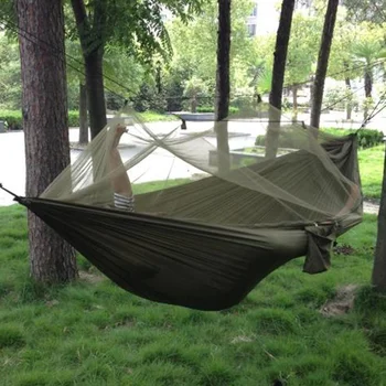 Camping în aer liber, Mobilier de Grădină Dormit Hamac Cârlig Hamace pentru Piscină și la Grădină Rocker Supraviețuire Respingător Țânțar în Natură