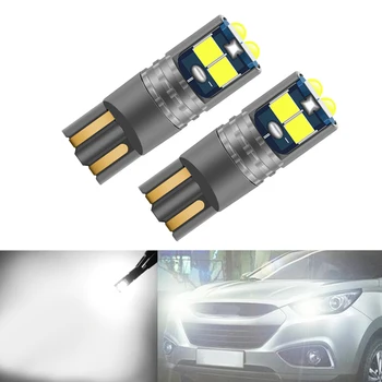 Canbus LED-uri Auto T10 W5W 6LED Lumina de Parcare Pentru Hyundai solaris accent, i30 ix35 i20 elantra, santa fe, tucson getz