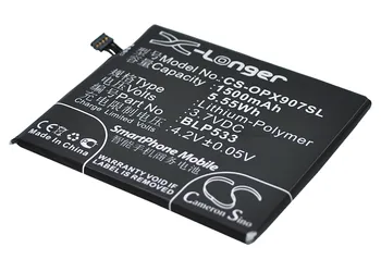 CS 1500mAh / 5.55 Wh baterie pentru OPPO Finder X907 BLP533