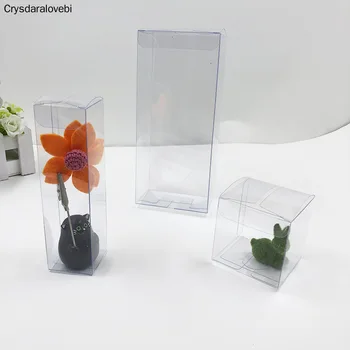 Cutii de cadou din PVC Clar Transparent Display Model Ambalare Cutii de Favoarea Nunta Cutii de Bomboane Tort Cadou Macaron Ambalare în Cutie de Plastic