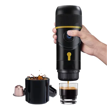 De Vânzare La Cald Produse De Călătorie Camping Mână Mini Espressor Portabil Aparat De Cafea Capsule