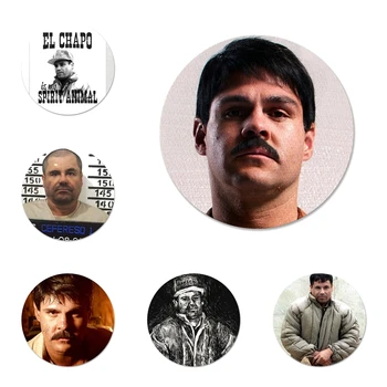 El Chapo Icoane Ace Insigna Decor Broșe Metalice Insigne Pentru Haine Rucsac Decor
