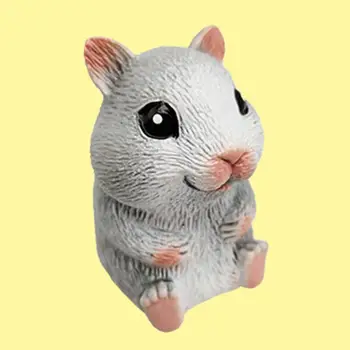 Eliberarea Emoție Portabil Simulat Hamster Apăsarea Păpușă Jucărie pentru Birou