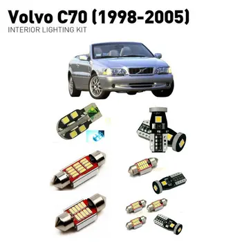 Led lumini de interior Pentru volvo c70 1998-2005 18pc Lumini Led Pentru Autoturisme kit de iluminat becuri auto Canbus