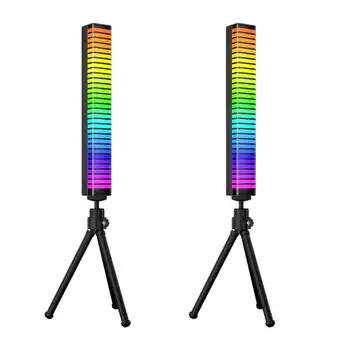 LED-uri RGB de Preluare Ritm de Lumină cu Suport App de Control de Preluare Ritm Ambiant, Lampa Iluminare din spate Lumina de Noapte Bar de Decor