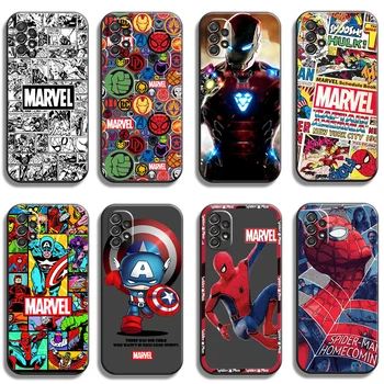 Marvel Spider Man Eroul Cazuri de Telefon Pentru Samsung Galaxy A31 A32 A51 A71 A52 A72 4G 5G A11 A21S A20 A22 4G Moale TPU Coque