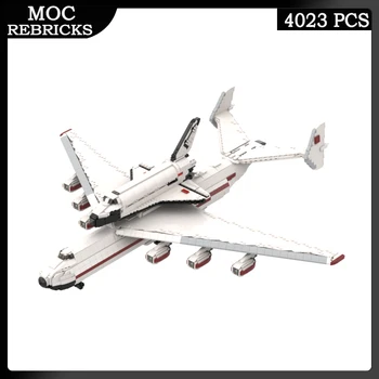 Militar Seria Antonovan nave Spațiale Aeronave Jucării MOC Bloc Caramida DIY Model de Avion pentru Copii Cadouri