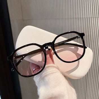 Moda TR90 ochelari de Soare Piața Supradimensionate Versiune Personalitate Fard de obraz Decorative Ochelari de Brand Designer de Epocă Ochelari de Soare Barbati
