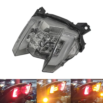Motocicleta LED-uri de Semnalizare Spate, Coada Opri Lumina Lămpi Integrate Pentru Yamaha MT-09 FZ-09 2017-2010