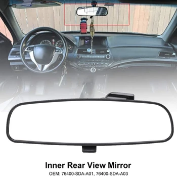 Negru Interior Oglinda retrovizoare pentru Honda Accord Civic Insight 76400-SDA-A03