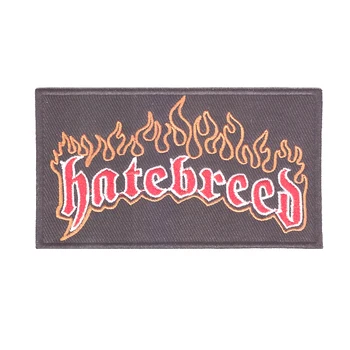new sosire Hatebreed Greu de Metal Trupa de Muzica Rock Coase de Fier Pe Patch-uri Brodate Aplicatiile pentru haine de fier pe suport