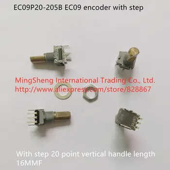 Nou Original 100% EC09P20-205B EC09 encoder cu pas de 20 de puncte, mâner vertical lungime 16MMF (COMUTATOR)