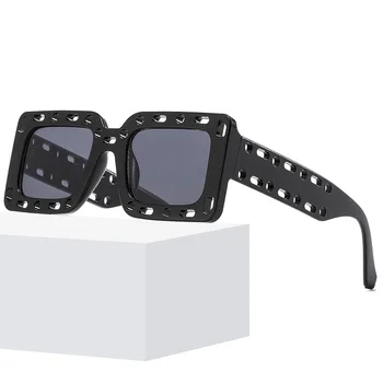 Noul Brand de Moda pentru Bărbați ochelari de Soare Piața de Brand de Lux Ochelari de Gol Designer Unisex Nuante UV400
