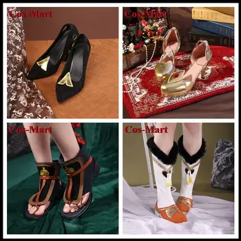Pentru Că-Mart Joc Genshin Impact Sayu/Yaoyao/Ningguang/Mona Pantofi Cosplay Universal Cizme De Luptă Joc De Rol Utilizate Accesorii