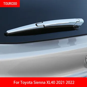 Pentru Toyota Sienna XL40 2021 2022 Ștergătorului de lunetă Decorative Luminoase Benzi Capac de Protecție ABS Autocolant Modificat Accesorii