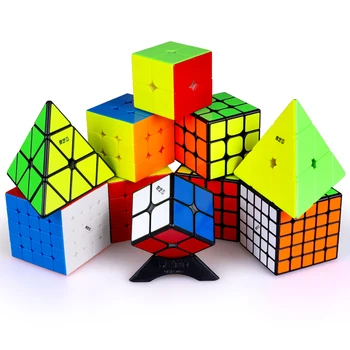 QYTOYS M Magnetice Serie 2x2x2 3x3x3 4x4x4 5x5x5 Piramida, Cubul Magic Profesionale Viteza Puzzle Cub Antistres Jucarii Pentru Copii