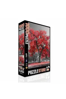 Red Frunze De Copac 1000 Piese Puzzle Joc De Puzzle Grupuri De Hobby Și Timp Liber Viață