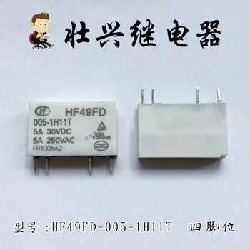 Releu HF49FD-005-1H11T 4PIN 5A/250VAC