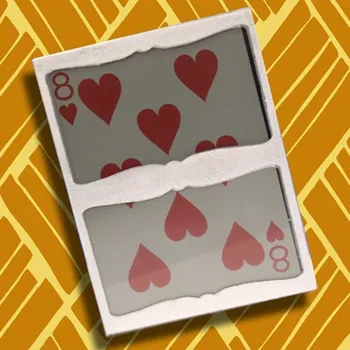 Sigilat Card în Cadrul Trucuri Carte de Magie,de Aproape,Iluzii,Magia Jucăriilor,Mentalism,Strada Magie,Fun,Gadget