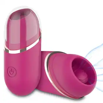 Silicon Limba Lins Clitoris Vibratoare 9 Moduri de G-Spot Vagin Vibrator Stimulator Magnetic de Încărcare adult Jucarii Sexuale Pentru barbati Femeie