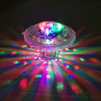 Sub apă Plutitoare Disco RGB LED Decor în aer liber de Iluminat Colorat, rezistent la apa Piscină cu Cadă Spa Lămpi
