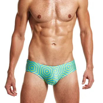 talie joasa înot homosexual indispensabili, costume de baie 2021 sexy bărbat strâns trunchiuri de înot mozaic de baie de culoare pantaloni scurți de plajă, îmbrăcăminte C1979