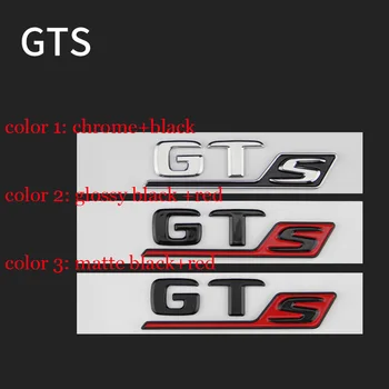 Timp GT S Emblema de Mercedes-Benz AMG GT GT43 GT50 GTR GTS GTC C63S E63S GLC63S GLE63S Emblema de Styling Auto Portbagaj Autocolant