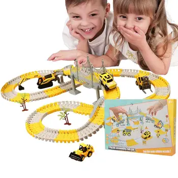 Tren Electric Piesa Set Electric Piesa Mașină De Jucărie Tren Electric Piese De Jucării Pentru Copii Mici Jucărie De Învățământ Piesa Auto Pentru Crăciun