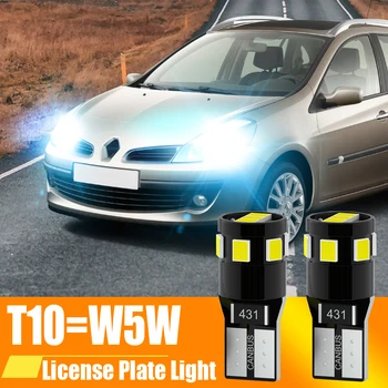 Un Pachet LED Clearance-ul Bec Lampa W5W T10 Pentru Renault Clio 4 Koleos Logan, Laguna Coupe Master Megane CC Thalia 1 2 3 Twingo