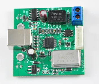 USB to SPDIF, I2S Procesor SA9023 Chip Sprijină 24-bit 96K